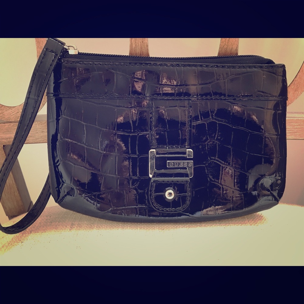 Guess Clutch With Wrist Strap
